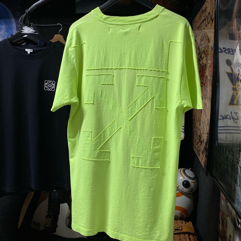Off-White Virgil Abloh Arrows T-Shirt Preowned Size Large